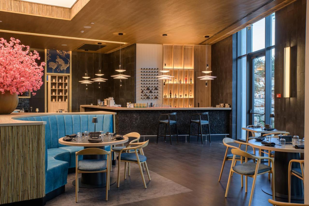 Hotel Ensana Aquahouse Saints Constantine and Helena Exterior foto Restaurant interior